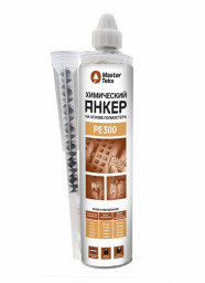 Анкер химический на основе полиэстера PE300 серый 300 мл MasterTeks PM