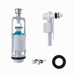 Арматура смывная IDDIS 1-ур ТИП А боковойподвод кнопка F012400-0005