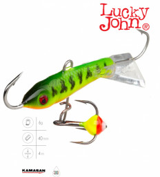 Балансир Lucky John CLASSIC 4 с тр. 40мм/20 блистер