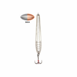 Блесна вертикальная Namazu Lizard размер 90 мм, вес 12 г, цвет S604