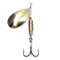 Блесна вращ. Namazu Balna-Zzar, вес 13 г, цвет 02 латунь