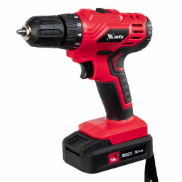 Дрель-шуруповерт аккумуляторная MCDL-18-02, Li-Ion, 18 В, 2 акк. MTX