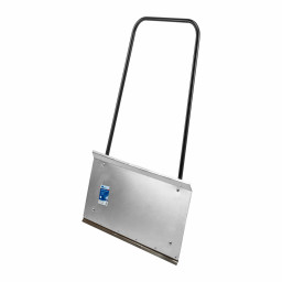 Движок для уборки снега, стальной, оцинкованный, 750 х 410 х 1100 мм, стальная рукоятка, Сибртех