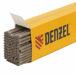 Электроды DER-13/55, диам 3 мм, 2,5 кг., основное покрытие Denzel