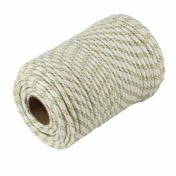 Фал плетёный капроновый с сердечником, 10 мм, L 100 м, 24-прядный, Сибртех