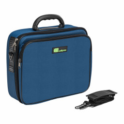 Кейс монтера, 365х300х110 мм, 10 карманов, наплечный ремень Сибртех