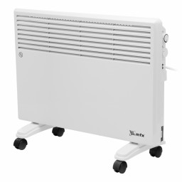 Конвектор электрический CH-1500, 1500 Вт, X-образный нагреватель, термостат, колеса  MTX