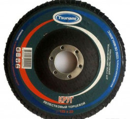 Круг 180х6х22 A 24 R BF L зачистной мет. TSUNAMI