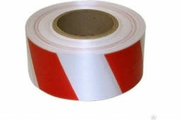 Лента сигнальная, 50 мм х 150 м  Sparta