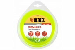Леска триммерная DENZEL FLEX CORD D 1,6 мм L 15 м, квадрат