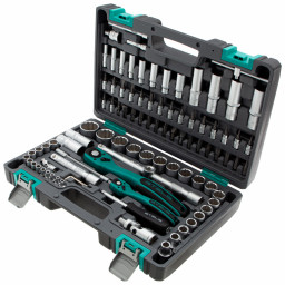 Набор инструментов 1/2, 1/4 CrV,  94 предмета STELS