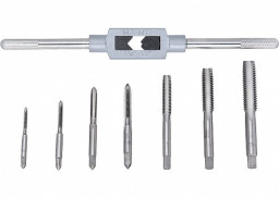 Набор метчиков (М3-М12) 8 предметов "СИБРТЕХ"