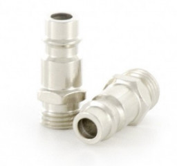 Ниппель быстросъемный (папа) внешняя резьба 3/8" 2 шт Stels