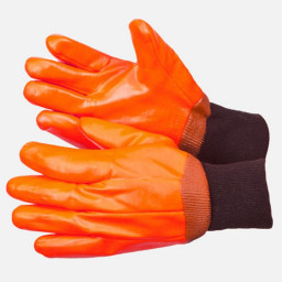 Перчатки ПЛАМЯ ПВХ, морозостойкие, манжет
