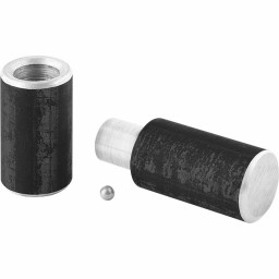 Петля гаражная с шаром, D 32 x 140 мм, 2 шт, Сибртех