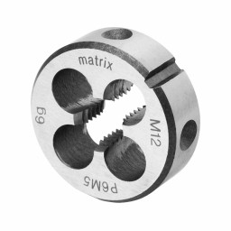 Плашка М12 х 1.75 мм, HSS Matrix