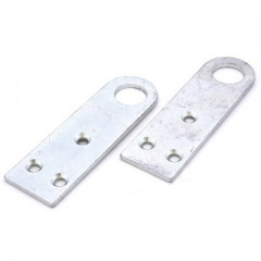 Проушина прямая Кунгур 30*100 цинк, пара