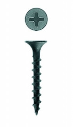 Саморез 3,5*25 потай оксид крупный шаг КРЕПЫЖ ( 50 шт/уп)