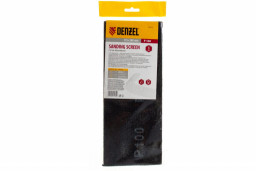 Сетка абразивная P 100 115 х 280 мм 5 шт  Denzel