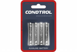 Щелочная батарея CONDTROL AAA LR03 4шт