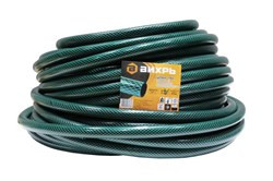 Шланг поливочный ПВХ трёхслойный армированный 3/4" 50м зелёный Вихрь