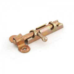 Шпингалет Кунгур 3Т1 Ц.Д. (3ДН) желтый цинк L=60мм (200,10)