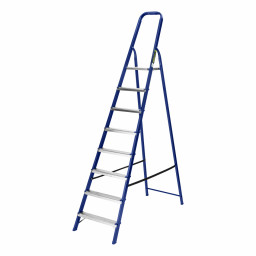 Стремянка, 8 ступеней, стальная, Сибртех