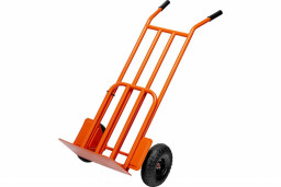 Тележка ручная 2-х колесная, усиленная, г/п 250кг, откидная платформа 530х400мм  Сибртех