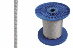 Трос D-5 мм. стальной DIN3055 / цена за метр