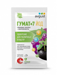 Удобрение Гумат+7 Йод 25гр Август