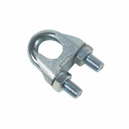 Зажим D-19/20 мм для стальных канатов DIN 741